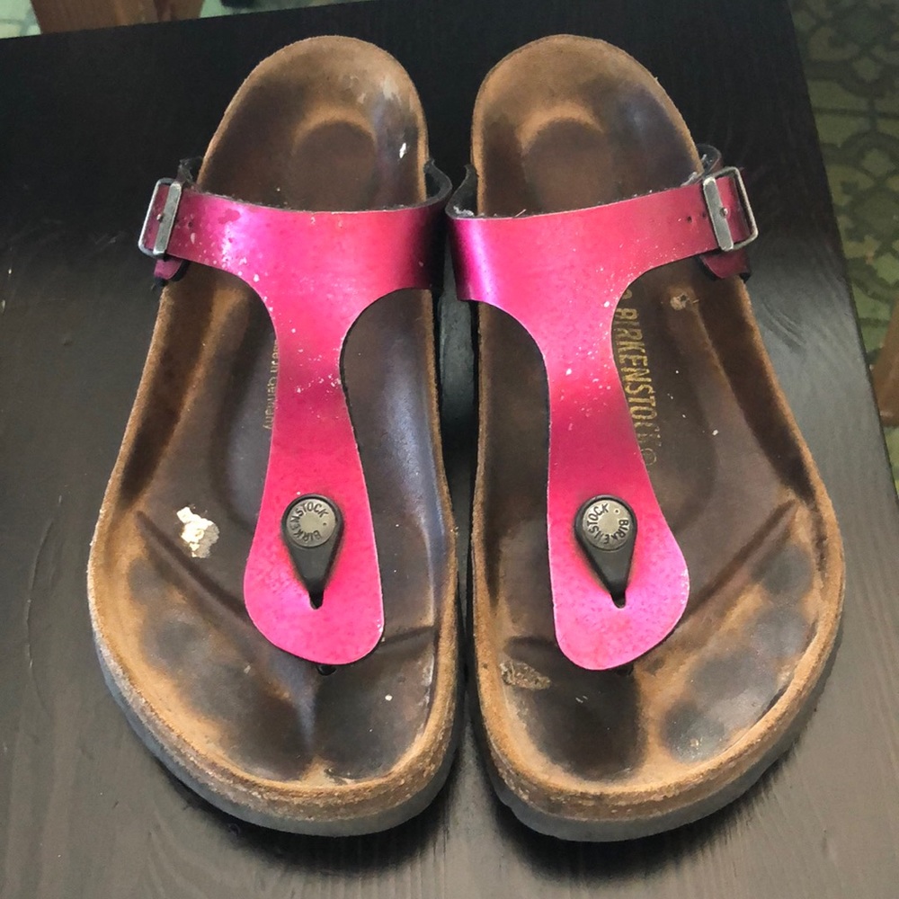 Pink Birkenstock Sandals Sz 40